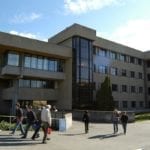 Clearihue classrooms (after dark)