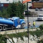 Tanker Truck Leaking