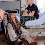 Johnny Depp BC Children’s Hospital Looking up