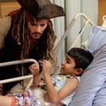 Johnny Depp BC Children’s Hospital