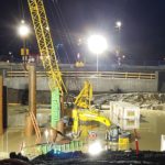 McKenzie Interchange Project flooded