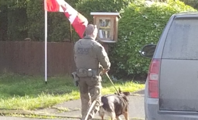 Oak Bay police dog