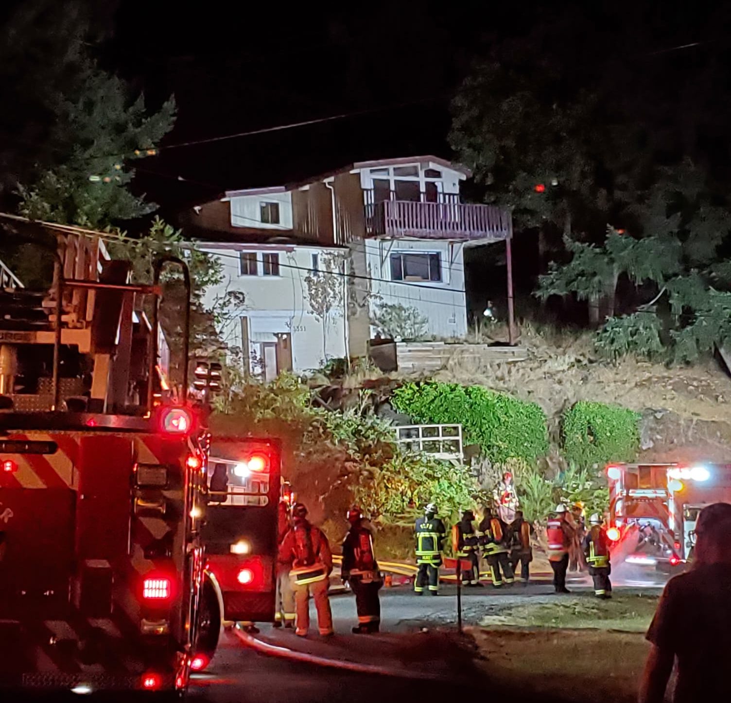 House fire in Colwood on Monday night deemed suspicious: West Shore RCMP