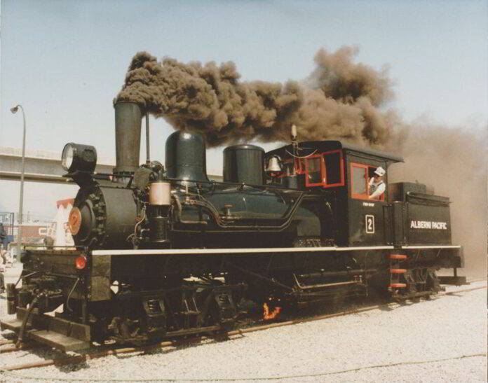 Alberni Pacific Railways’ Two-Spot Steam Locomotive
