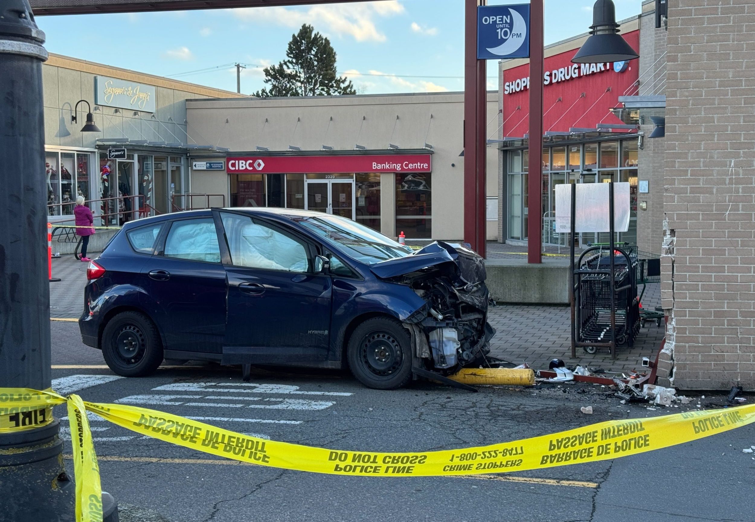Multiple people injured after Sidney driver crashes into BC liquor store