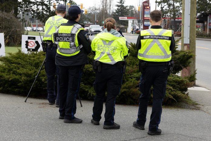 36 motorists nabbed by Saanich Police for using their phones while driving