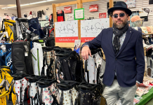 Victoria entrepreneur builds golf brand with uniquely designed waterproof bags