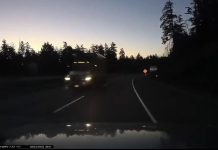 Dashcam captures wrong-way driver on Trans-Canada Highway near Thetis Lake (VIDEO)